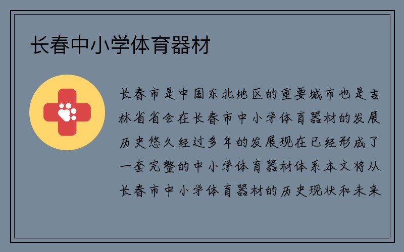 长春中小学体育器材